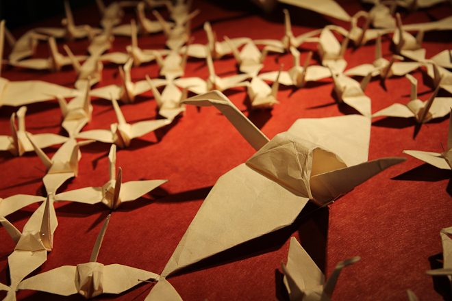 Le mille gru di carta